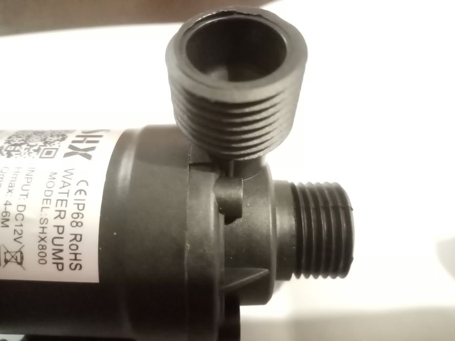 Потопяема мини водна помпа 12V/24V ; 240/800L/H 4.8W/5.8W/19W