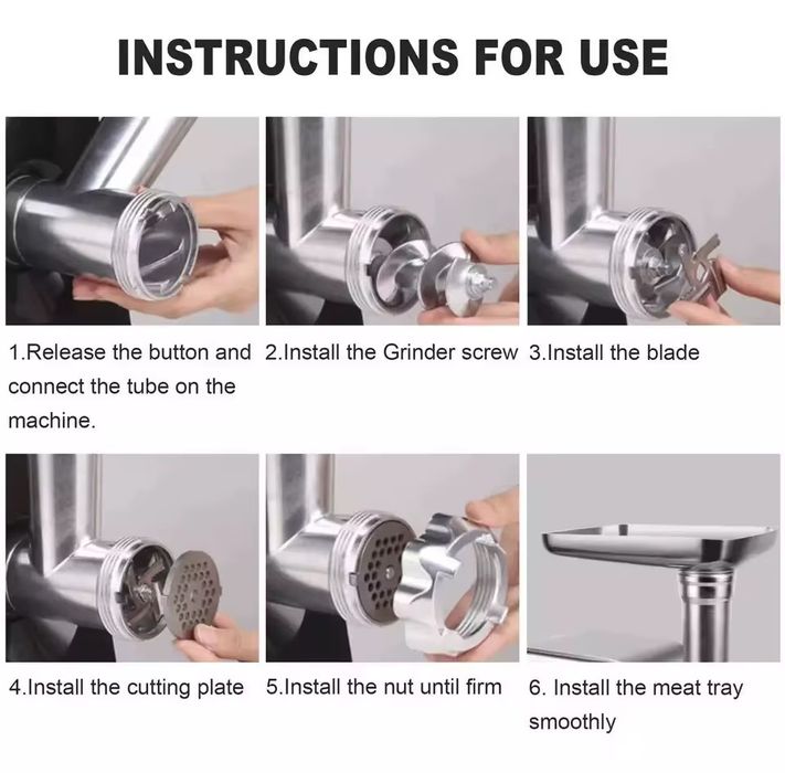 Доставка! Электрическая мясорубка Sonifer SF-5022