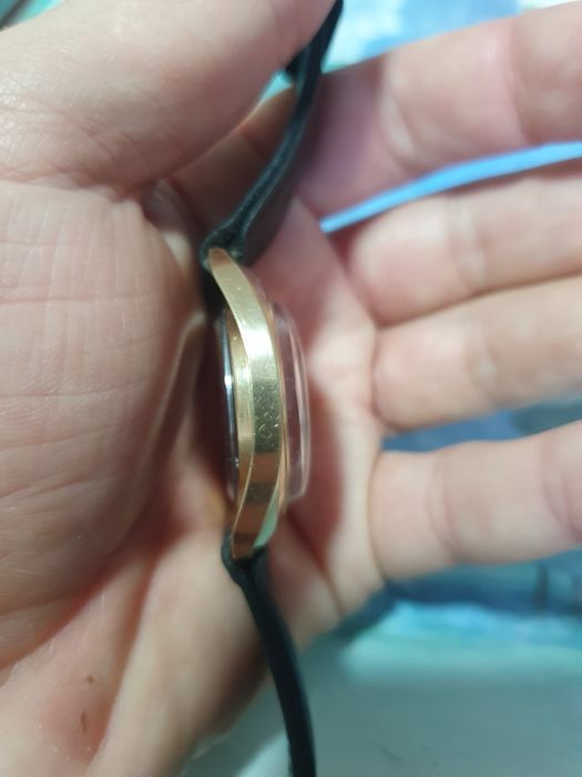 Ceas Poljot mecanic cu alarma placat cu aur, UNIC olx