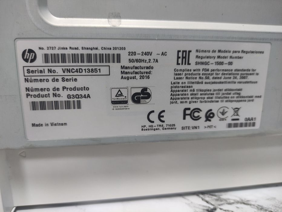 Принтер HP LaserJet Pro M102a в хорошем состоянии (б/у)!