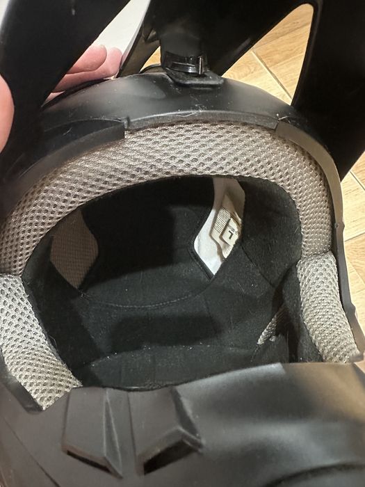 casca de protectie full black