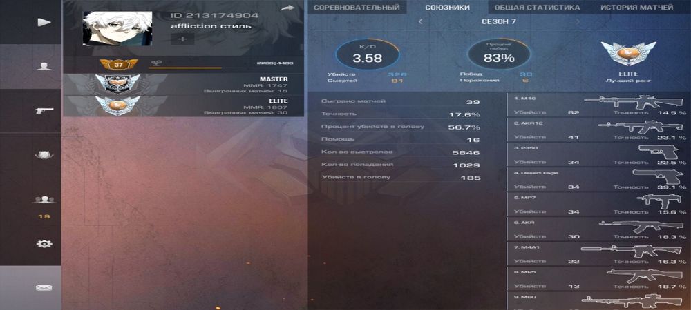 Аккаунт Стандофф 2