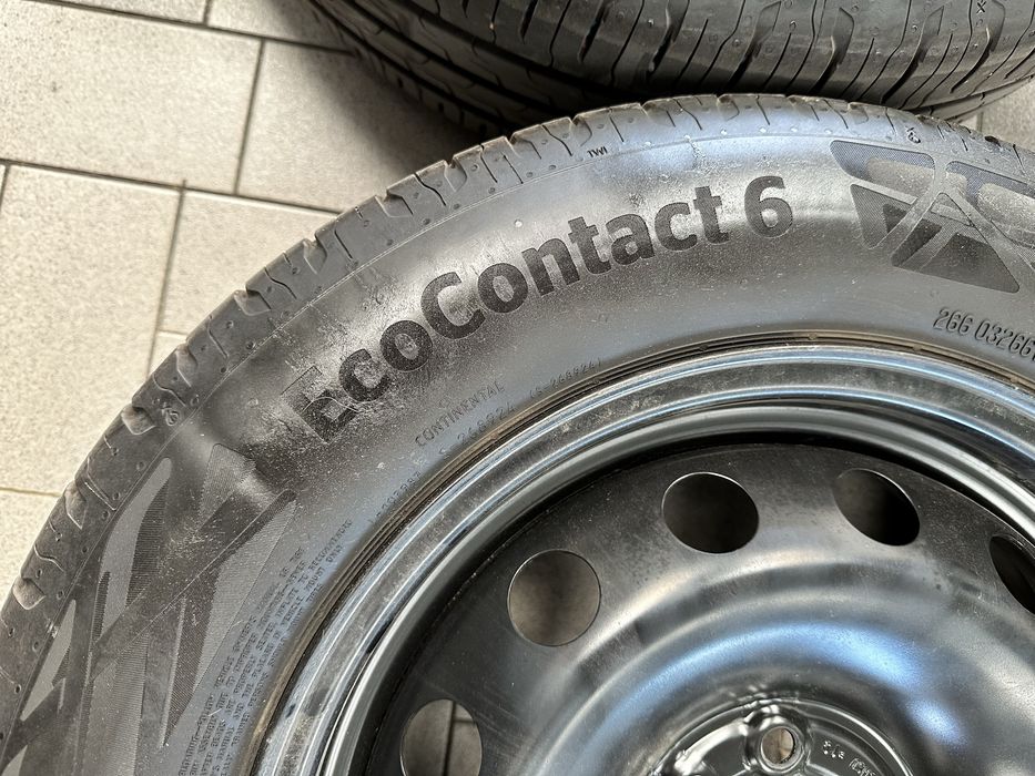 Set jante tabla 15” si anvelope 4x98 originale Fiat500