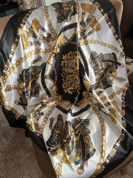 Уникален  голям шал кашмир в стил  Van Cleef