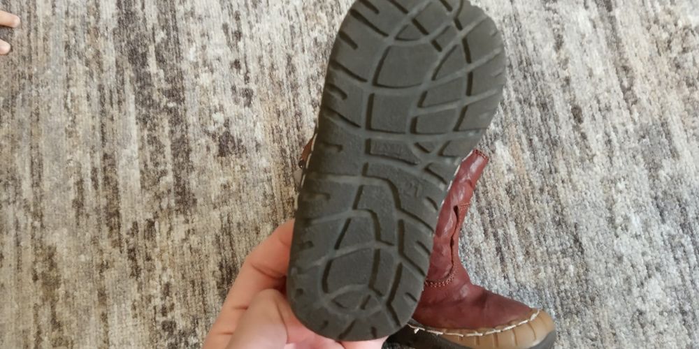 Сапоги натуральные детские