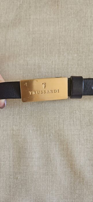 Кожена дамска чанта Trussardi