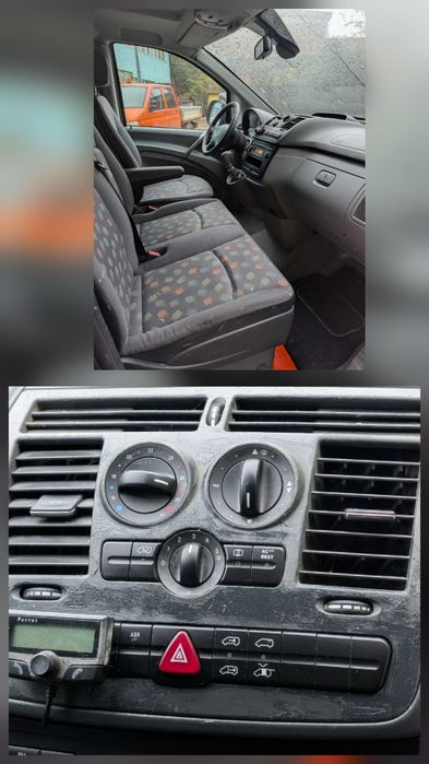 Mercedes Vito Viano  Aer conditionat  2008 euro 4  T5  F1 2500kg MMA