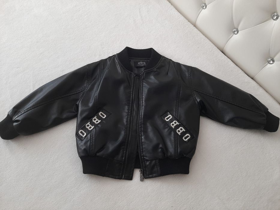 Кожаная куртка для мальчика