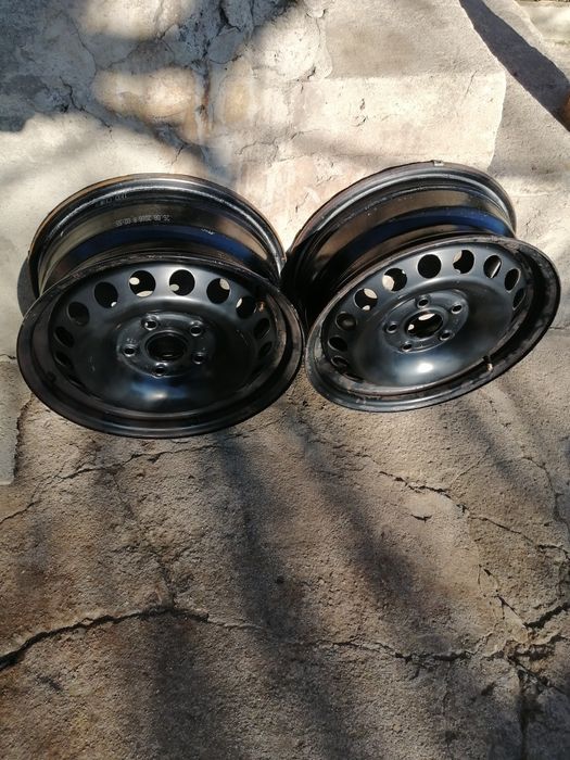 Продавам метални джанти 15 цола 5/112