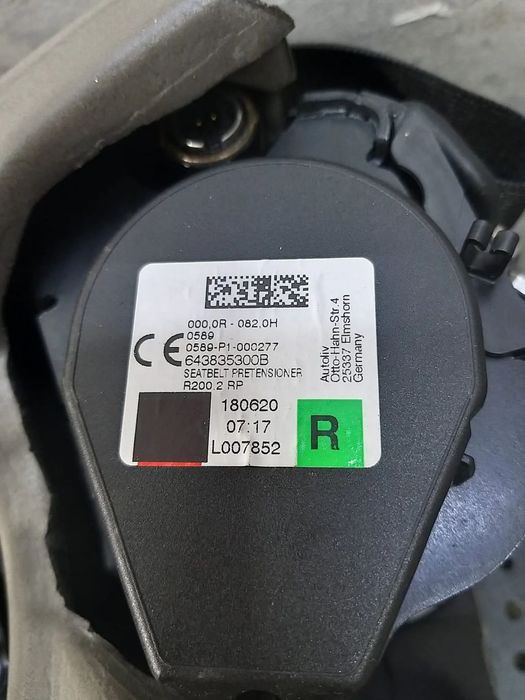 Centura siguranta dreapta spate bmw seria 1 f40 0589p1000277 643835300b s4748877408