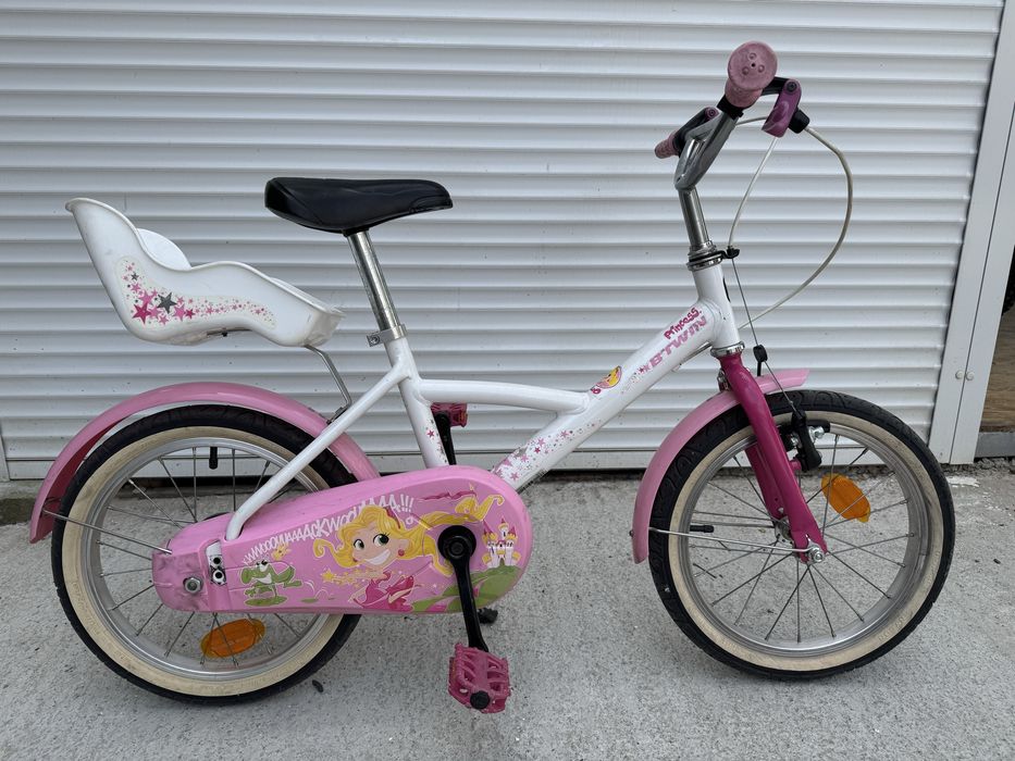 Bicicleta copii fete  Btwin Decathlon 3-8 ani