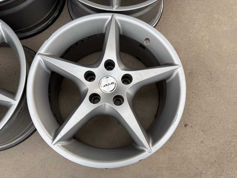 4 бр. алуминиеви джанти AVUS 16" 5x112 ,централен отвор 72, ET35, 7.5J