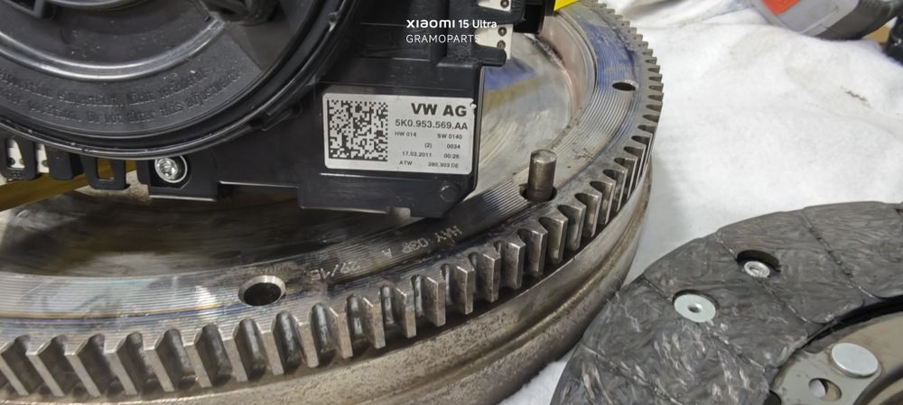 Комплект Темпомат + Лентов кабел 5K0953569AA за VW, Audi, Skoda, Seat