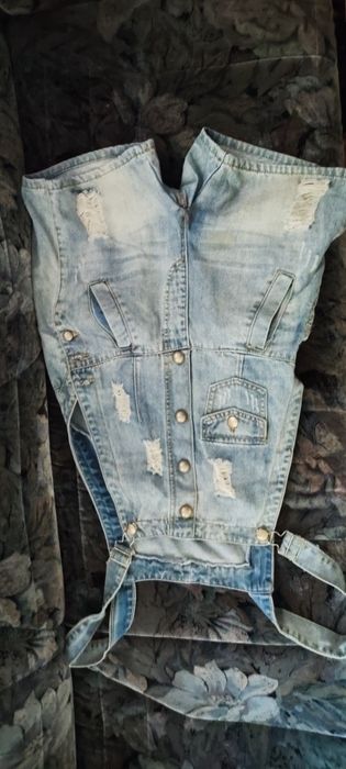 Кизлар учун Джинсы комбинезон