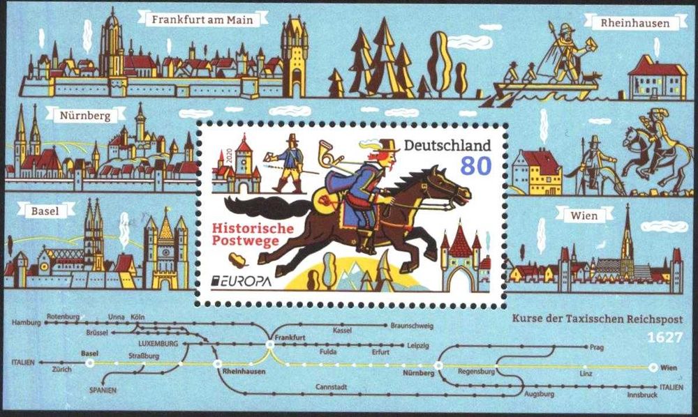 Пощенски марки и блокове Европа СЕПТ