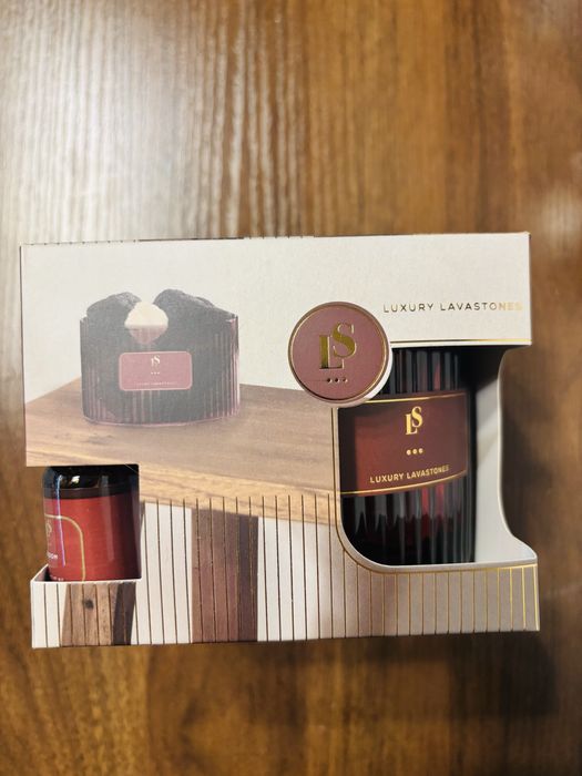 Set de pietre vulcanice - aromaterapie