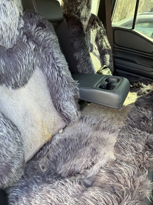 Чехлы на сиденья меховые