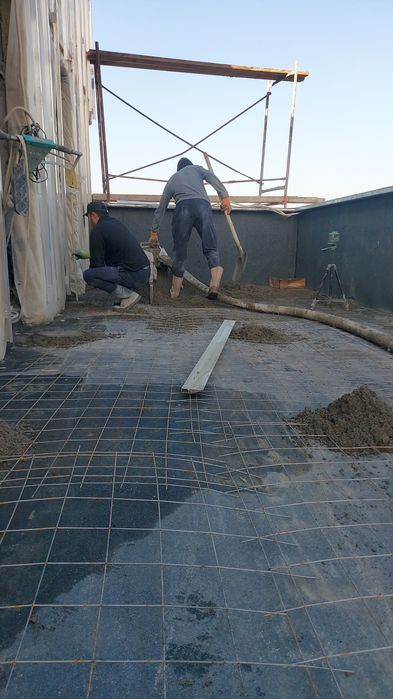 Полусухая стяжка пола