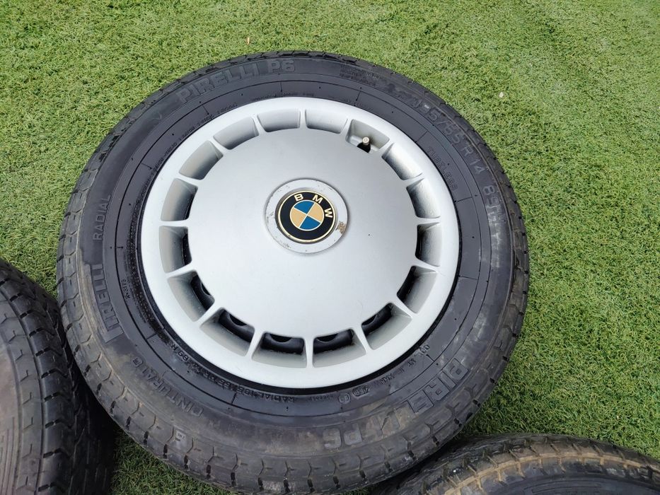 14 4x100 Bmw E30 Метални джанти с тасове БМВ е39