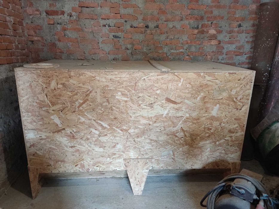 Lada din OSB pentru depozitare cereale