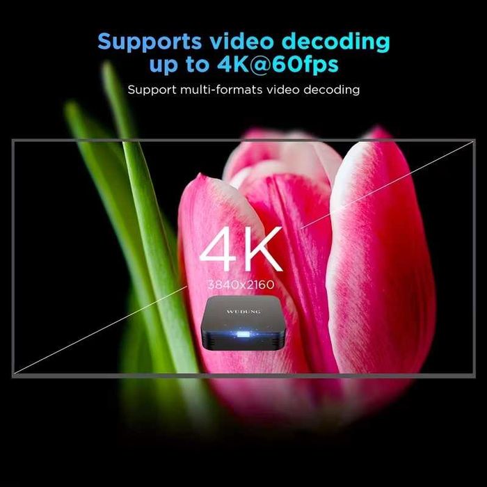 НОВ Ултра Мини Smart TV Box TX1, Android 10, 4K, 2GB RAM / 16GB ROM