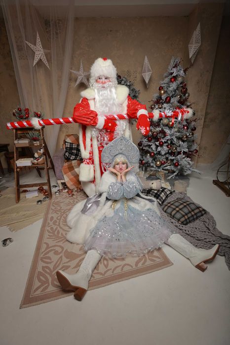 Аниматоры Дед мороз и Снегурочка