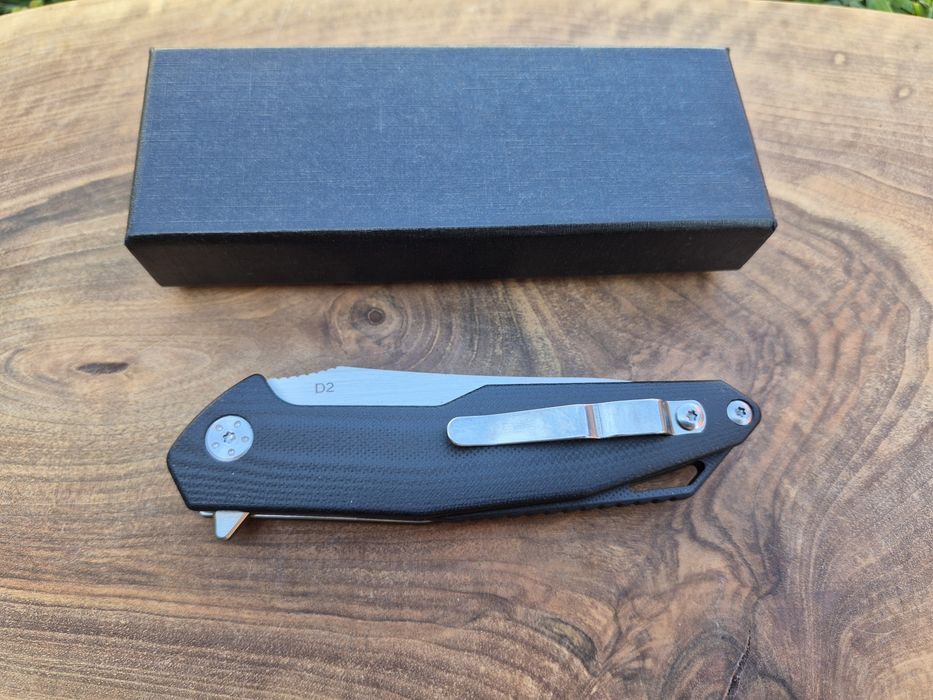 Сгъваем джобен нож,стомана D2, D115