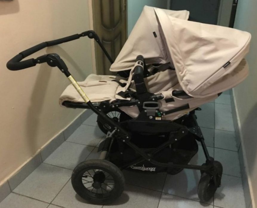 Коляска для двойни 2в1