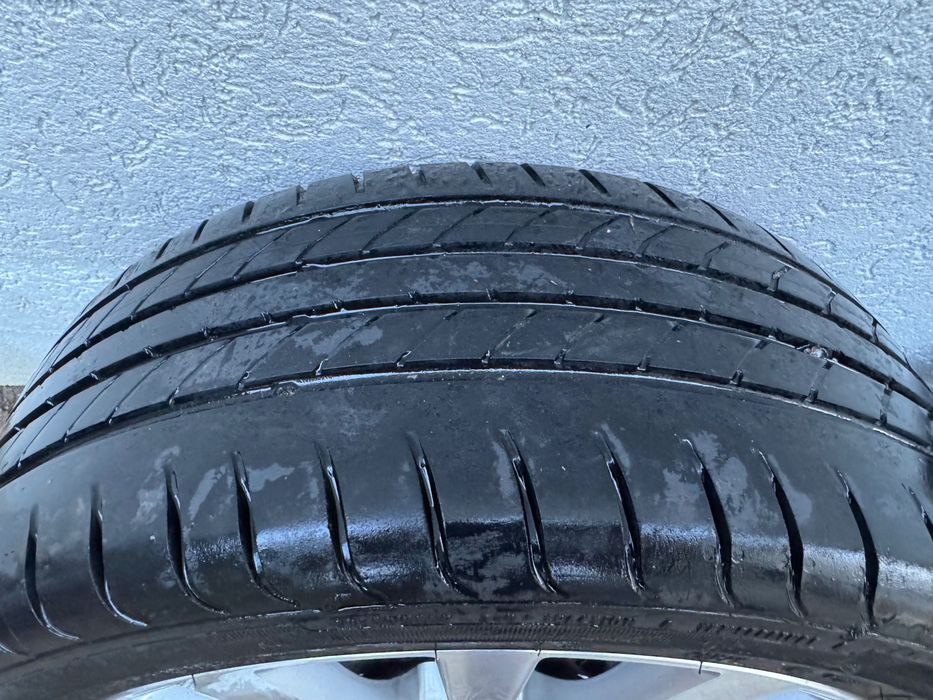 Jante 17” originale FIAT 4x98+anvelope de vara GoodYear EfficientGrip