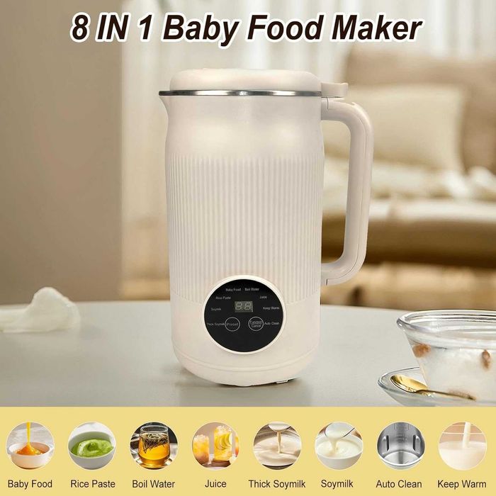 Aparat Lapte Vegetal 1200ml 8 Programe Autocuratare Timer