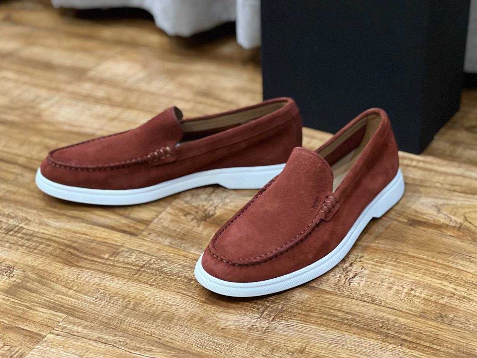 Hugo Boss мужские замшевые лоферы РАЗМЕР 41