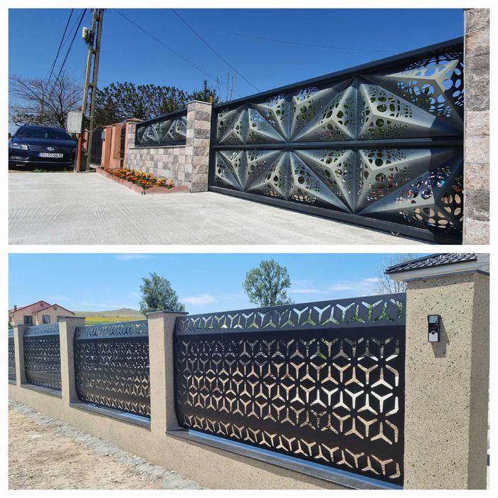 Porti , garduri din aluminiu