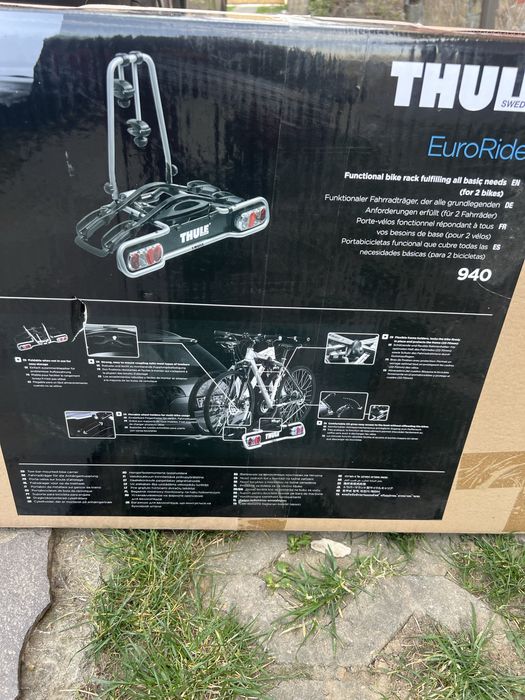 Suport 2 biciclete Thule EuroRide 940, rabatabil, ca nou!