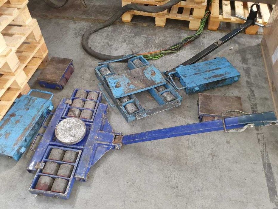 platforme role, cricuri pentru mutari, relocari, logistica utilaje ind