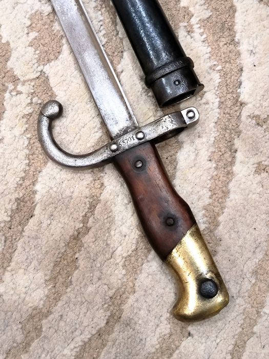 Френски щик нож байонет ГРА GRASS M1874 Waffenfabrik Steyr