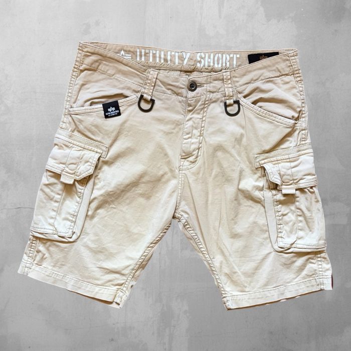 alpha industries cargo shorts мъжки карго къси панталони 33