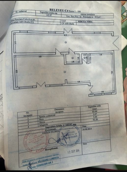 Spatiu comercial Satu Nou