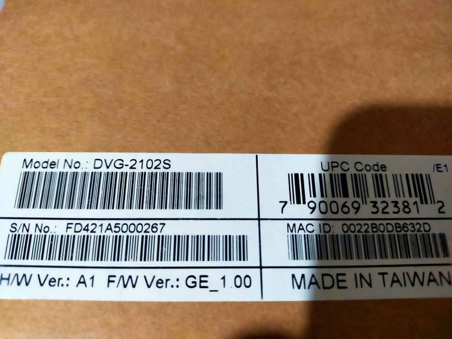 Голосовой шлюз D-Link