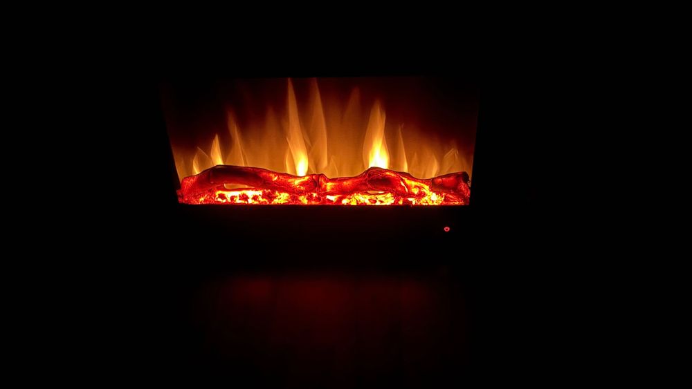 Стенна електрическа камина Adely Art Flame