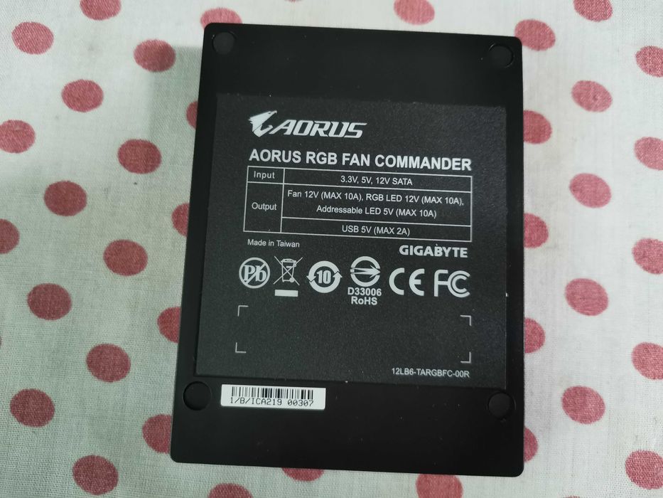Fan Controler Aorus RGB Commander, 8 fan.