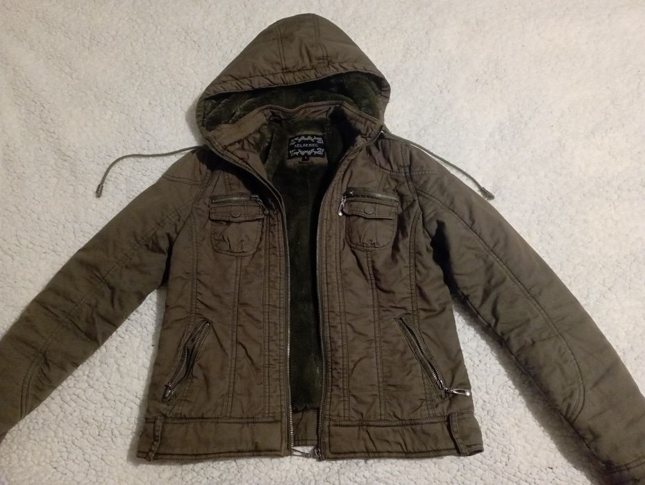 Дамско яке с топла подплата, размер S