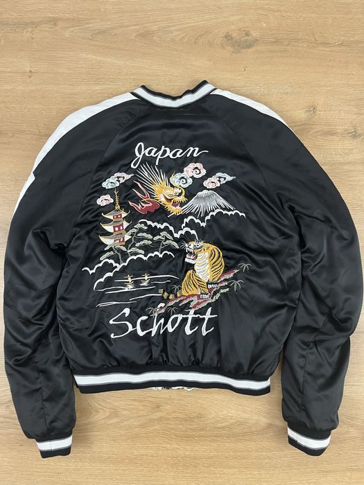 Schott двулицев дамски бомбър S