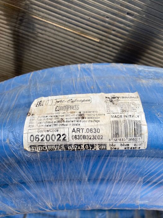 Teava pexal albastru 32x 3 mm