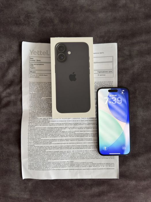 Iphone 16 128 gb гаранция
