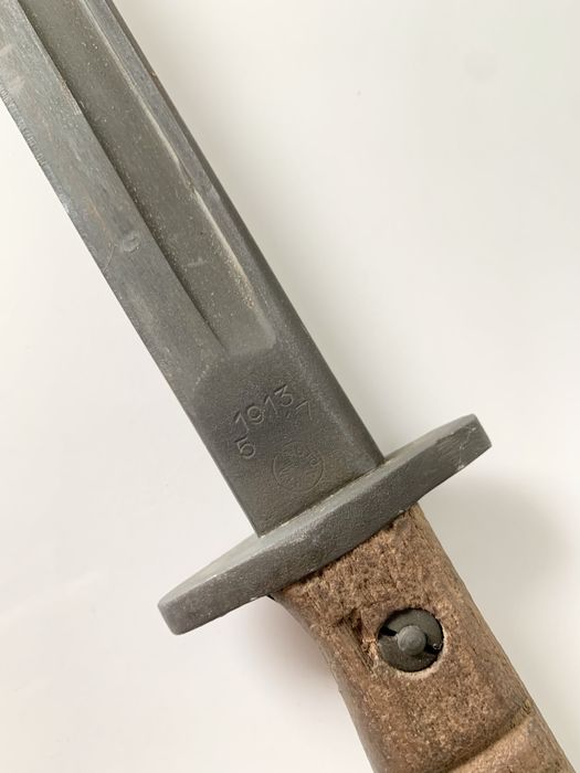 Baioneta originala din primul razboi mondial 1917 veche de colectie