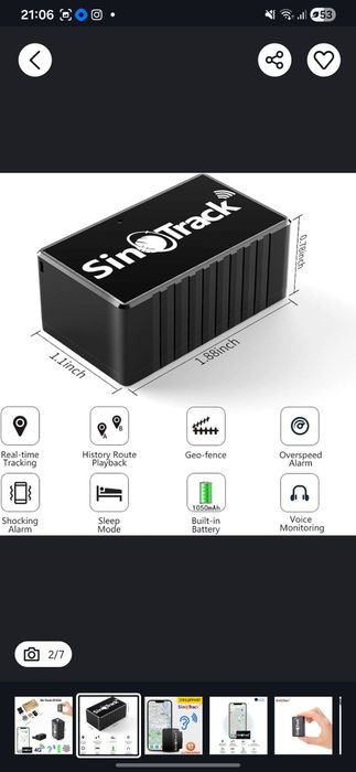 GPS Tracker Sin Track ST-903