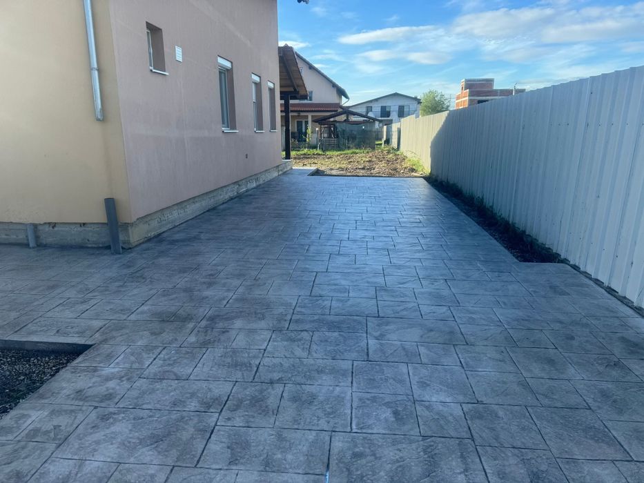 Beton amprentat Dumbravita