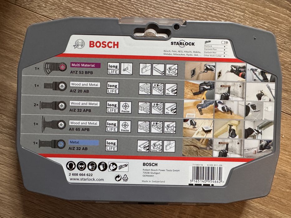 Makita DTM52Z Brushless AVT Starlock Max + accesorii Bosch | Garanție 2029