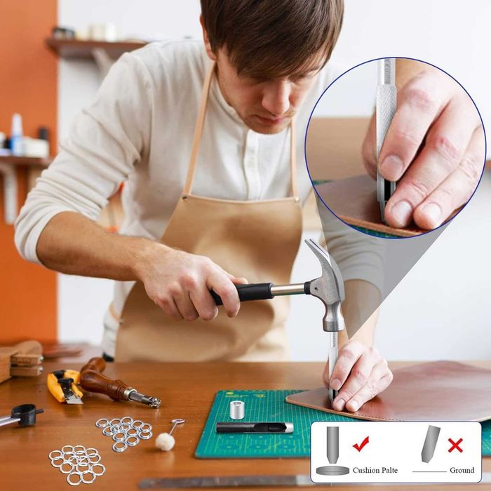 Комплект капси замба замби за брезент платнища кожа винил билборд ф12