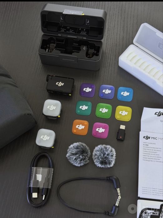 Dji mic mini 2. Combo. Для typce. Для камеры.
